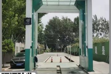 攪拌站自動感應洗車沖洗裝置哪家好[隆茂鑫晟]