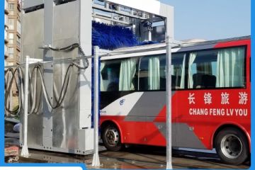 全自動(dòng)電腦大巴洗車(chē)機(jī)對(duì)車(chē)漆有傷害嗎[隆茂鑫晟]